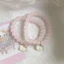 Vòng tay mèo con màu hồng dễ thương mới ins girl heart pure desire kt bracelet bạn gái chị em headpiece