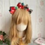 Mũ kẹp tóc handmade đáng yêu cho dịp lễ hội Giáng sinh