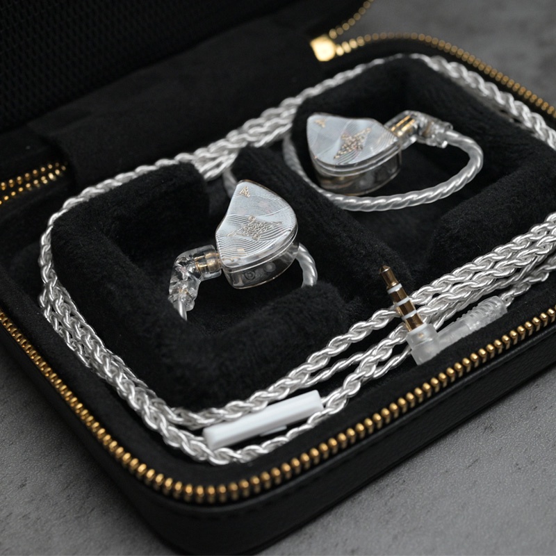 Túi đựng tai nghe tangzu black phụ kiện lưu trữ hộp đựng hifi cho bộ điều hợp âm thanh iems dongles eartips và cáp cho waner fudu