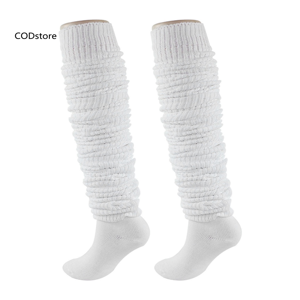 Kdc 1 đôi vớ khởi động thời trang cho nữ sinh đồng phục vớ ủ ấm chân đàn hồi