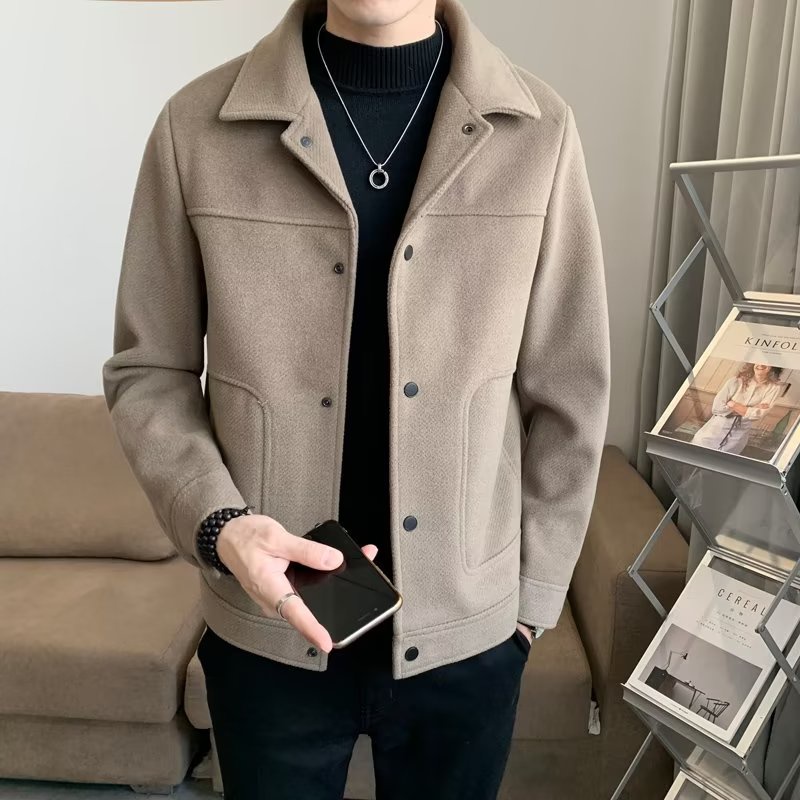 Xinh Đẹp Thời Trang Áo Jacket Nam Tay Dài Vòng Cổ Gấp Dáng Rộng Màu Sắc ...