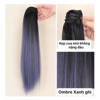 Tóc giả Ngoạm Thẳng Ombre Cao Cấp Cho Nữ HaminStore
