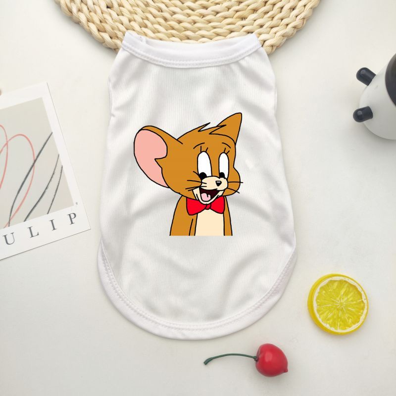 (MớI) Áo Thun Cotton Cỡ VừA Cỡ VừA / Cỡ VừA Cho Thú Cưng