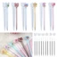 BTF Dễ Thương Bi Bút Cát Nhanh Khuôn Handmade DIY Bút Khuôn Silicon DIY Nhựa Đúc Khuôn Làm Đồ Dùng Chống Dính