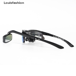 Louisfashion Xe Đạp Đi Xe Đạp Kính Chiếu Hậu Gương 360 Điều Chỉnh Chiếu Hậu Quan Sát Phía Sau Kính Gắn Mũ Bảo Hiểm YTH