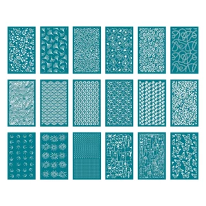 SA Silk Screen Stencils Có Thể Tái Sử Dụng Stencil DIY Bông Tai Tranh Trang Trí Nhà Cửa