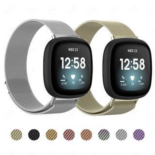 Dây Đeo Thay Thế Từ Tính Bằng Kim Loại Cho Fitbit Versa 3 Sense / Versa3