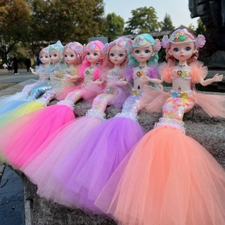 Búp Bê Nàng Tiên Cá Ariel Trang Trí Tiệc Cưới