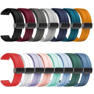 Dây Đeo Thay Thế Khóa Nam Châm 22mm 20mm Cho Đồng Hồ Samsung Watch3 / 4 41M 45mm
