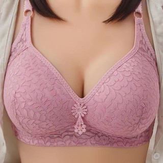 Áo Ngực Ren Không Gọng Thoáng Khí Nâng Ngực Size Lớn luyoo34