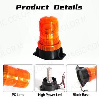 Đèn LED Cảnh Báo Khẩn Cấp 12-24V 48V 60V 80V 30 LED Chất Lượng Cao