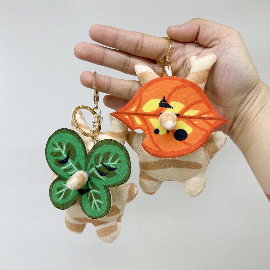 SQ5 Truyền Thuyết Zelda Korok Sang Trọng Búp Bê Quà Tặng Cho Trẻ Em Ba Lô Mặt Dây Chuyền Âm Thanh Đồ Chơi Nhồi Bông Cho Trẻ Em Móc Khóa Búp Bê QS5