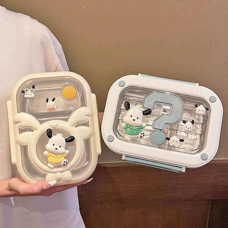Hộp cơm Giữ Nhiệt Bằng Thép Không Gỉ 304 Họa Tiết Hoạt Hình Xinh Xắn Hộp cơm trưa inox 304  Hộp bento chó Pacha  Hộp bento hoạt hình  Hộp cơm trưa cách nhiệt  Hộp giữ nhiệt  Hộp cơm cho nhân viên văn phòng, hộp cơm cho sinh viên, hộp cơm cho sinh viên.