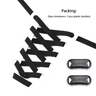 Dây Buộc Giày Co Giãn Bản Rộng 8mm Dành Cho Người Lớn Và Trẻ Em