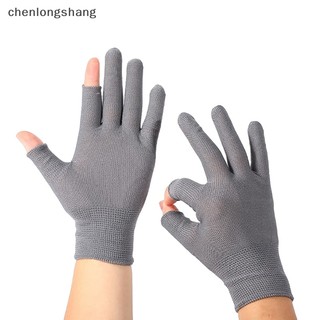 Chenlongshang nylon găng tay màn hình cảm ứng thoáng khí găng tay nửa ngón tay găng tay ngoài trời găng tay mỏng hung shoog mitten en
