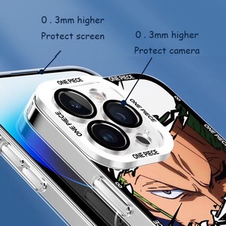 Ốp Điện Thoại One Piece Luffy Cho Xiaomi Redmi Note 12 4G 13 Pro 5G 10 11 12 13 Pro Plus 10S 11S 8 Redmi 12 13C 12C 9 Vỏ Vuông Mắt Thiên Thần Camera Bảo Vệ Toàn Diện Vỏ Mềm Trong Suốt