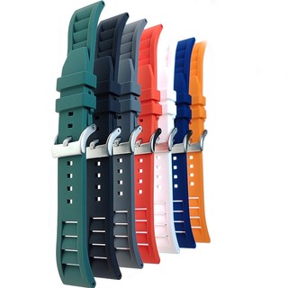 Dây Đeo silicone 20mm 22mm Chất Lượng Cao Cho Đồng Hồ Thể Thao seiko