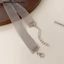 Vòng Cổ Choker Chất Liệu Ren Mặt Hoa Hồng Quyến Rũ Cho Nữ SBS
