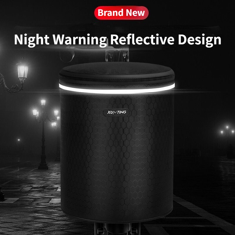 Giỏ Đựng Đồ Dùng Treo Phía Trước Xe Đạp Leo Núi Tiện Dụng