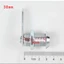 VVDZA Cơ Lưỡi Khóa Hoa Mai Chìa Khóa 2 Chìa Khóa An Toàn Hộp Đựng Điện Hộp Phân Phối Tập Tin Tủ Kim Loại Hộp Thư Thay Thế