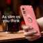 Ốp Điện Thoại Silicon Vuông Có Vòng Đỡ Tăng Áp Cho Redmi Note 12 Pro + 4G 5G 12C 10C