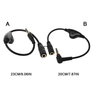 ✿ Dây Cáp Nối Dài Tai Nghe 3.5mm Có Nút Điều Chỉnh Âm Lượng