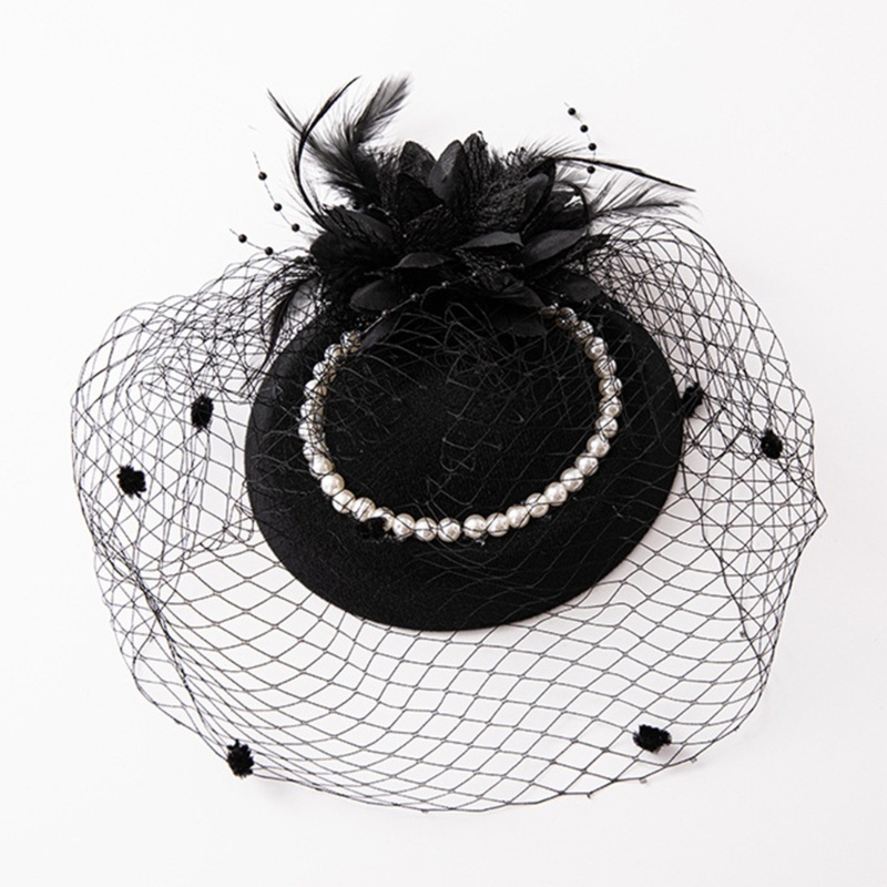 Bầu Trời Hoa Fascininator Derby Hat Nữ Pillbox
