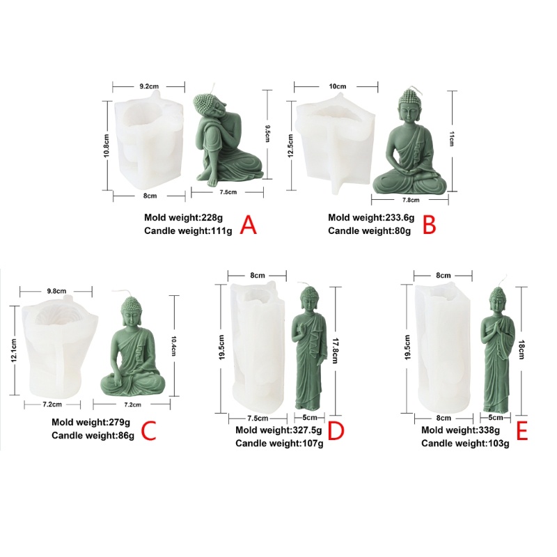 Khuôn silicon inste 3D Khuôn tượng cho đồ thủ công DIY-Trang trí