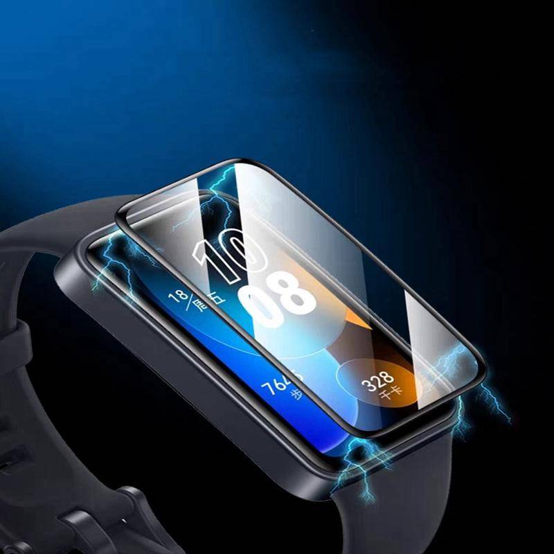 Kính Cường Lực 3D Viền Cong Chống Ánh Sáng Xanh Cho Đồng Hồ Thông Minh Huawei Band 8 Huawei Band8