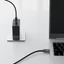 MOON 135W Laptop Nguồn Điện Adapter Cáp USB TypeC Nữ Sang Vuông Đầu Nam Chuyển Đổi Cho Thinkpad USBC Cáp