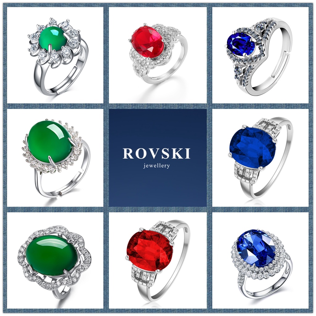 Women's 925 Silver Ring by rovskijewelleryij.vn