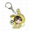 HK1 Xanh Khóa Móc Khóa Anime Móc Khóa Acrylic Dễ Thương Túi Mặt Dây Chuyền Tai Thỏ Dễ Thương Isagi Yoichi ITOSHIRIN Móc Chìa Khóa Quà Tặng