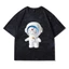 Doremon Áo Thun Nữ Tay Ngắn Top Unisex Cosplay Jingle Cat 3D Áo Sơ Mi Dành Cho Người Lớn Cặp Đôi Đồ Họa Thường Ngày Plus Kích Thước Tee