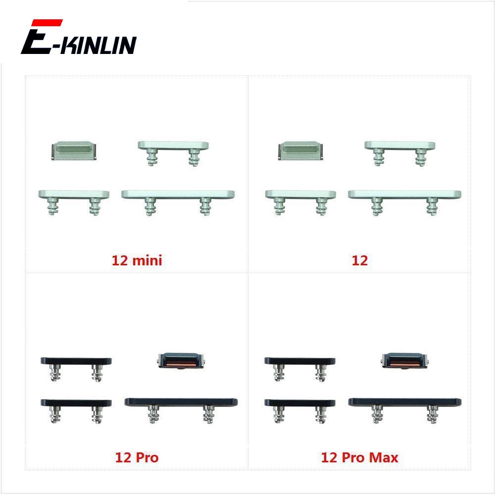 Toàn Bộ Bộ Nút Công Tắc Âm Lượng Thay Thế Chuyên Dụng Cho IP 12 mini 12 Pro Max