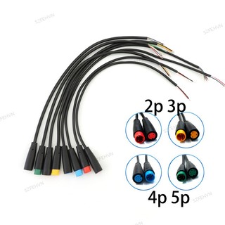Phích Cắm Cảm Biến Tín Hiệu DC female M8 2 3 4 5 6 Pin Chống Nước Cho Xe Đạp Điện
