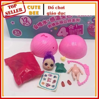 Trứng búp bê LOL Surprise, đồ chơi bé gái búp bê LOL kèm phụ kiện quần áo giày dép không trùng lặp CUTEBEE