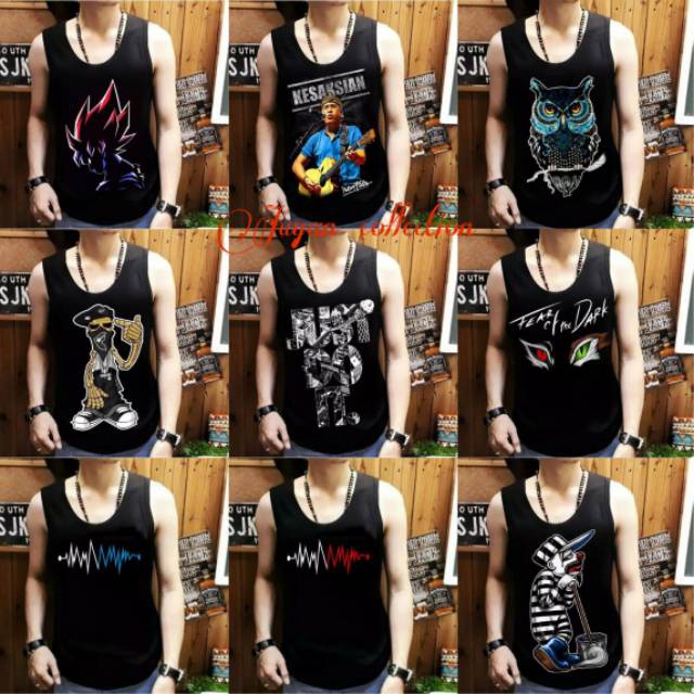 Joyan-men's singlet in