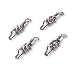 AUGUSTIN 20 Chiếc Cán Câu Cá Xoay, 2 -10 Có Vít Snap 8 Hình Kết Nối Vòng, Thép Không Gỉ Lực Kéo Mạnh Lực Nhẹ Snap Thay Đổi Đầu Nối Móc Câu