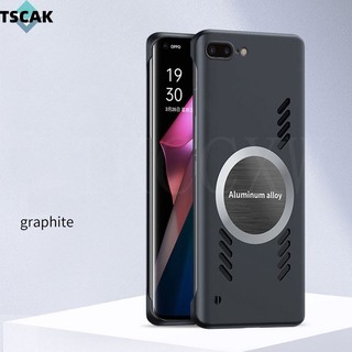 Ốp Điện Thoại Cứng Siêu Mỏng Không Viền Dính Từ Tính Tản Nhiệt Chống Rơi Chống Bụi Cho iPhone 7 8 Plus XR X XS Max