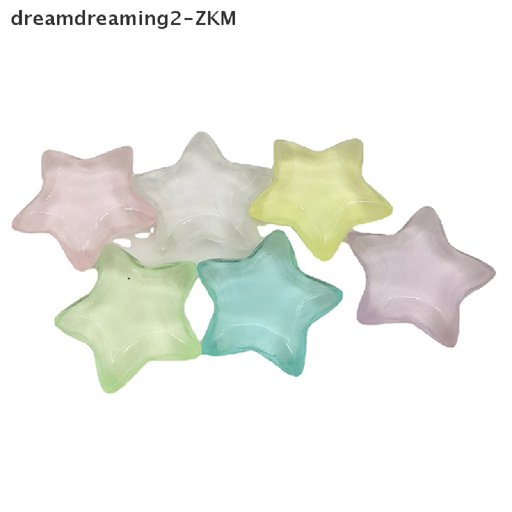 [dreamdreaming] 10Pc Dạ Quang Nhựa Ngôi Sao Ô Tô Bảng Điều Khiển Đồ Chơi Búp Bê Nhân Vật Trang Trí Sân Vườn Nhà [zkm]