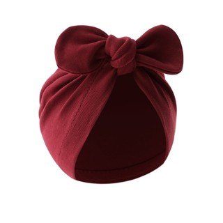 Vipdeal1 Mũ Bò Sơ Sinh Mũ Turban Ấn Độ Thoải Mái Mũ Đội Đầu Cho Bé Thắt Nút Lớn Đầu Lâu Mũ Mùa Xuân Mũ Cho Infan