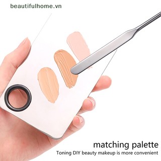Que Trộn Kem Nền / Phấn Nước Hoa Hồng Bằng Thép Không Gỉ