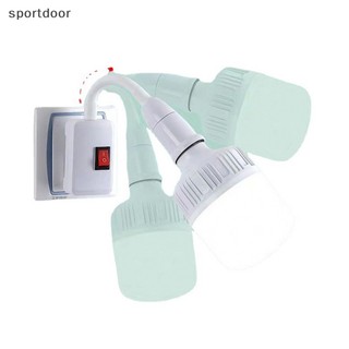 Chuôi Đèn E27 Mở Rộng Linh Hoạt Gắn Tường Kèm Giá Đỡ Tiện Dụng