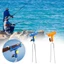 Giá đỡ cần câu ICUCKO Giá đỡ bằng thép không gỉ có thể điều chỉnh Giá câu cá