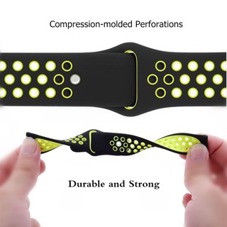 Dây Đeo Silicon Thoáng Khí Tháo Lắp Nhanh Cho Đồng Hồ Thông Minh Honor Watch GS Pro GS3 Honor Magic / Magic 2 46mm Correa