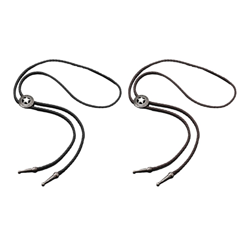 DASBSUG Phong Cách Mỹ Bản Địa Bola-Tie Cà Vạt Phương Tây Cho Nam