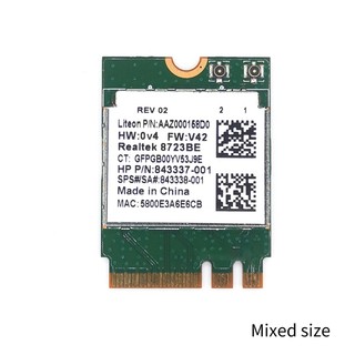 Dusur card wifi bluetooth Không Dây Chuyên Dụng Chorealtek rtl8723be 802 11n wi-fi 4 0 rtl8723be