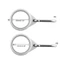 Yoo 2 Chiếc Nhẫn Cột Cờ Hợp Kim Nhôm Có Móc Carabiner Cố Định Xoay 360 Độ Chống Quấn Cờ Gắn Cột Sống