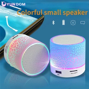 Loa Bluetooth mini Siêu Trầm Có Đèn LED Và Khe Thẻ Âm Thanh USB Phổ Biến [Deerlu05]