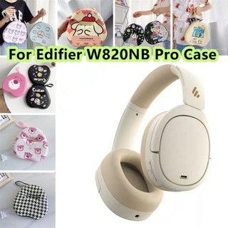 [imamura] Dành cho hộp đựng tai nghe Edifier W820NB Pro Phim hoạt hình sáng tạo Totoro cho Edifier W820NB Pro Tai nghe Earpads Hộp đựng túi đựng tai nghe